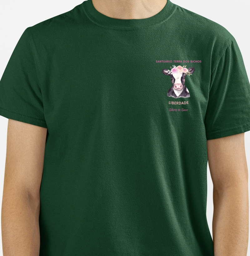 Camiseta Santuário Terra dos Bichos Liberdade