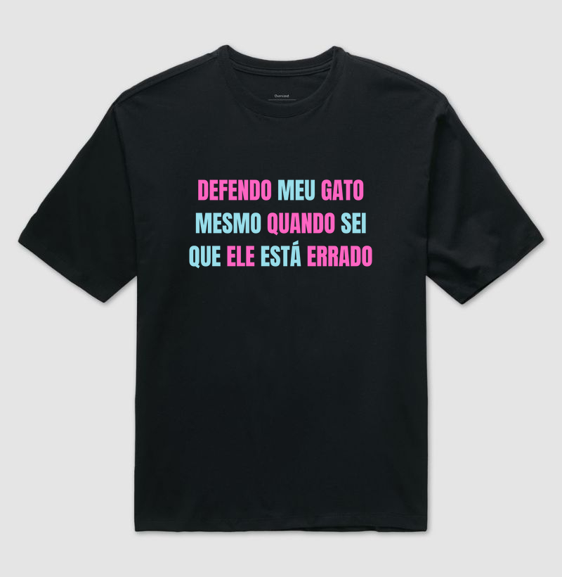 Oversized - Defendo meu gato