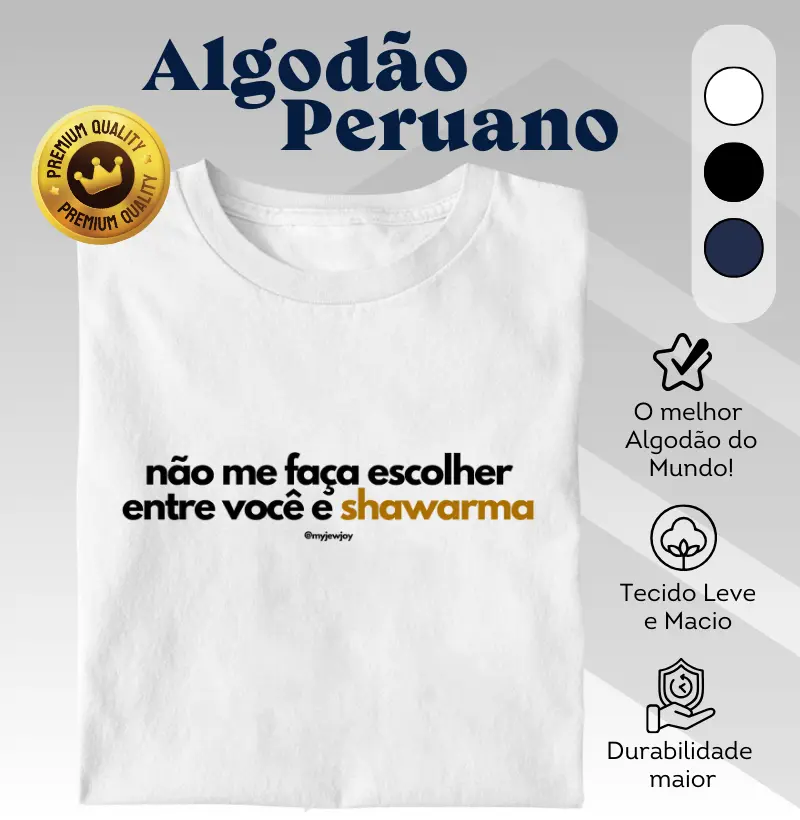 Escolho shawarma!