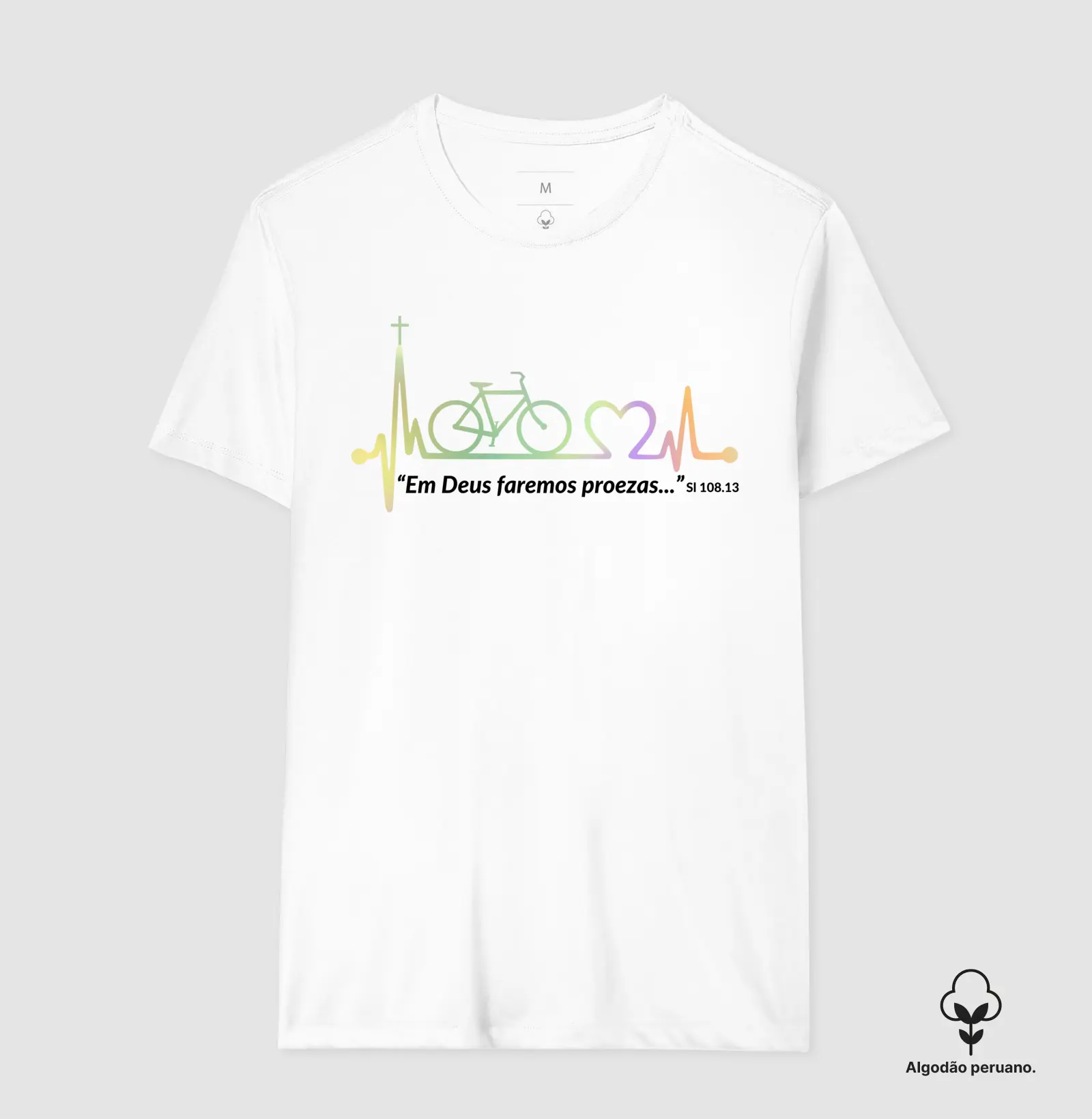 Camiseta Em Deus Faremos Proezas Color