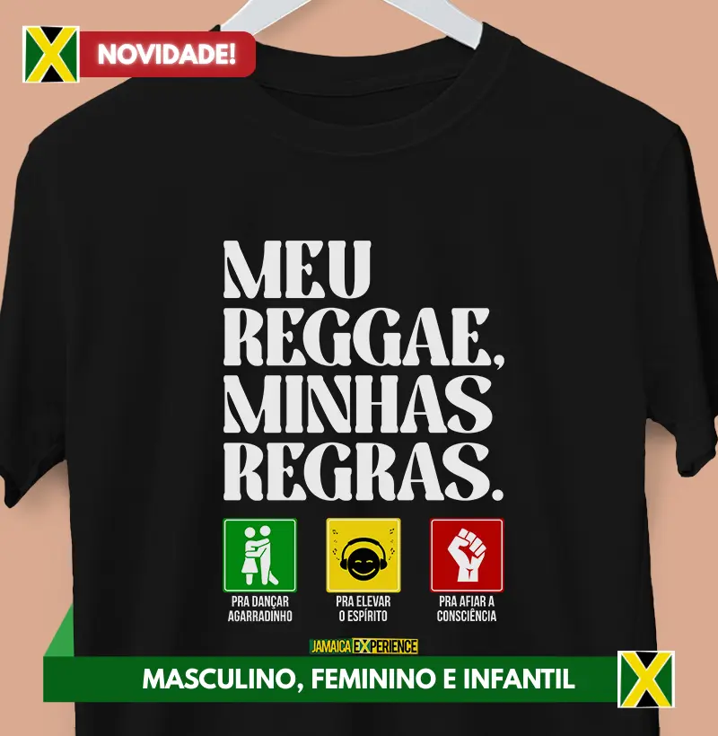 Meu reggae, minhas regras.