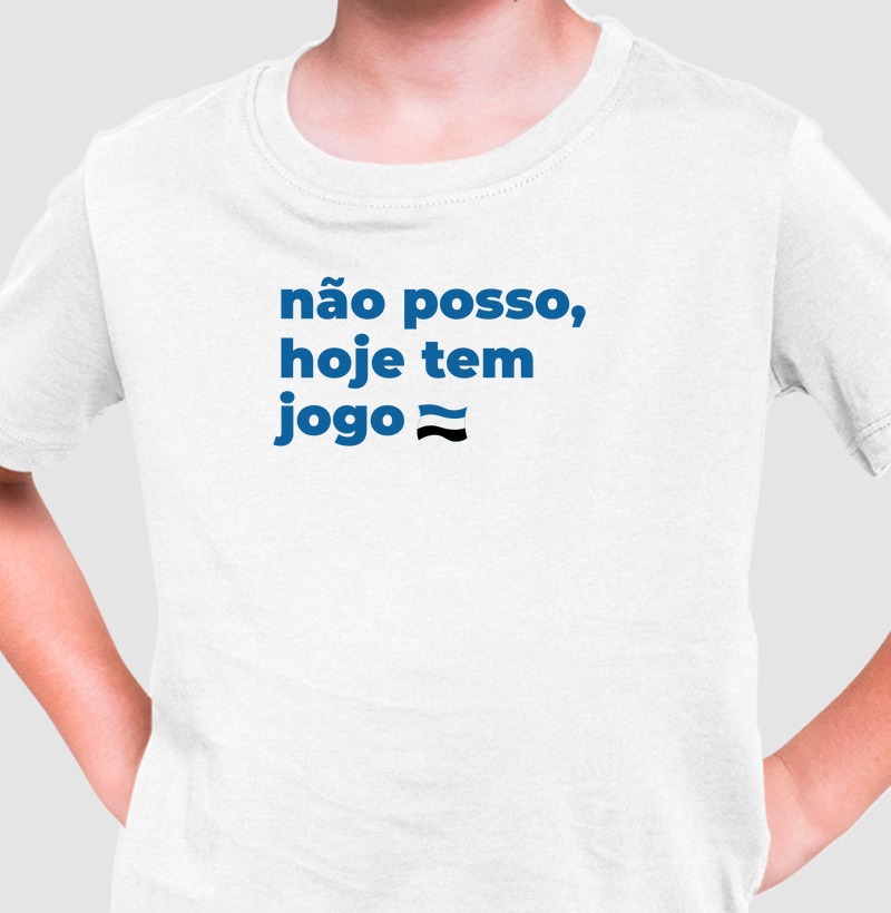 Camiseta Infantil Dia de Jogo