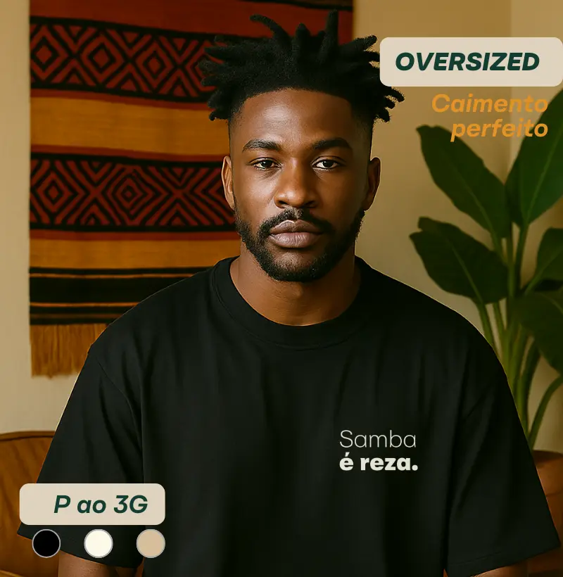 Samba é reza (Minimalista)