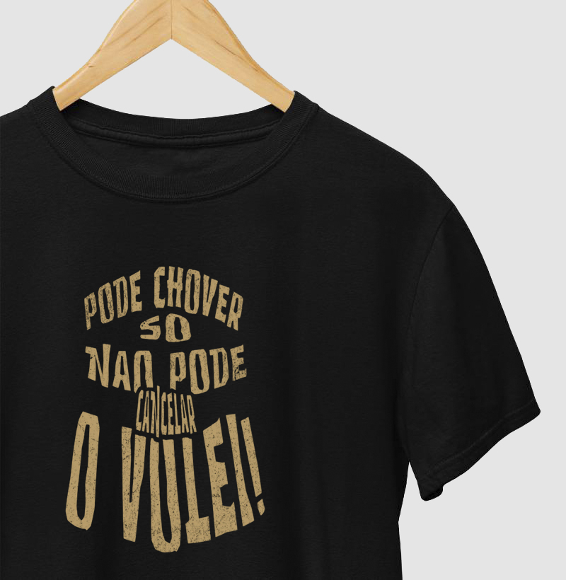 PODE CHOVER, SÓ NÃO PODE CANCELAR O VÔLEI