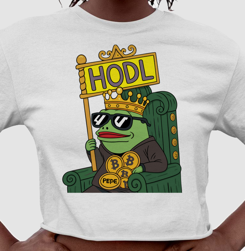 HODL É Pra Poucos. Estilo, Pra Quem Tem Essa Camiseta.