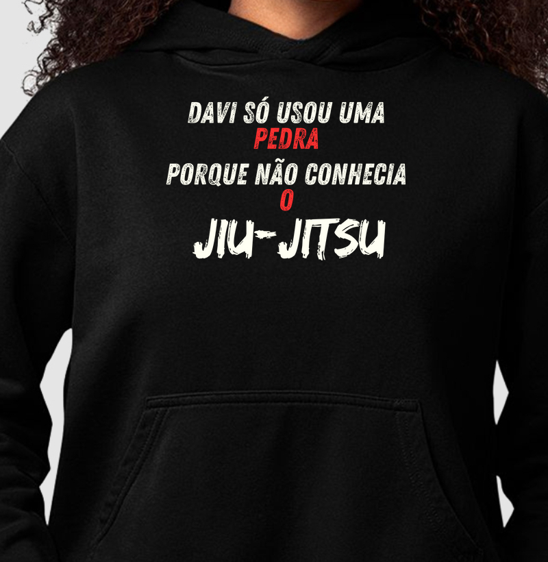 Davi só usou uma pedra porque não conhecia o Jiu Jitsu 