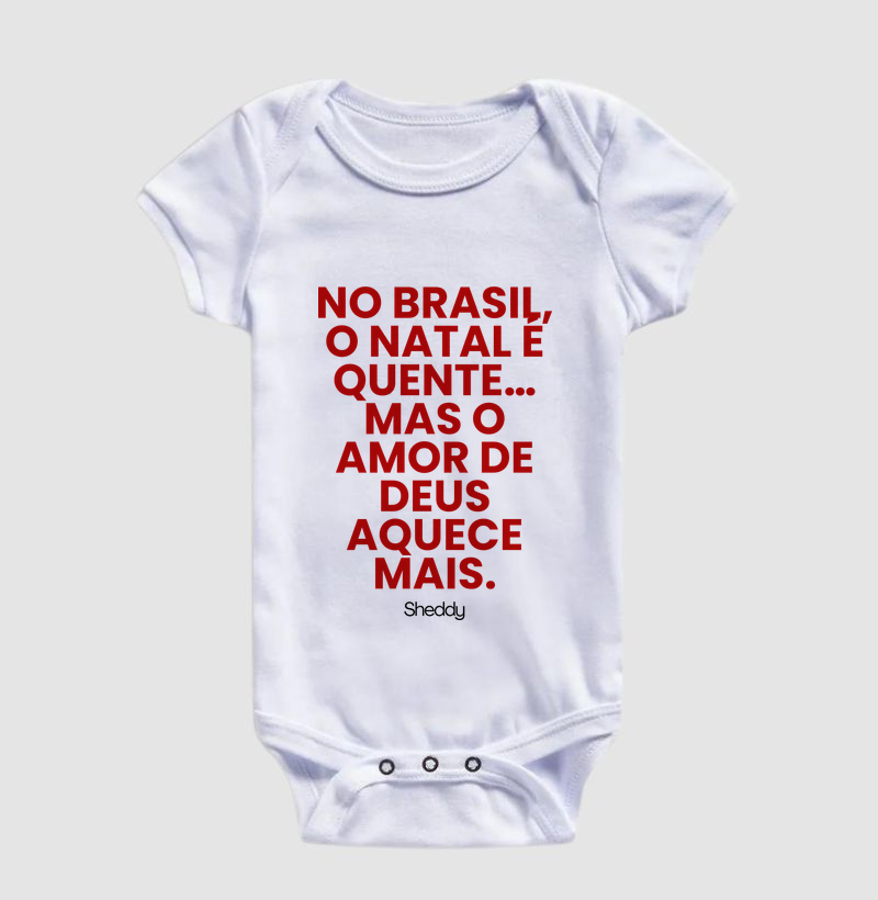 Camiseta personalizada do Natal