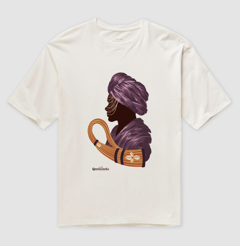 Camiseta Oversized- Nanã e seu Ibiri