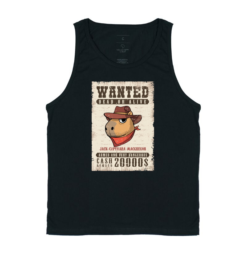 Camiseta Wanted Capivara