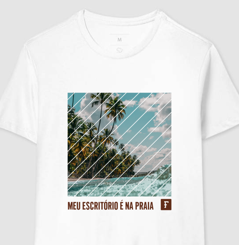 Meu escritório é na praia