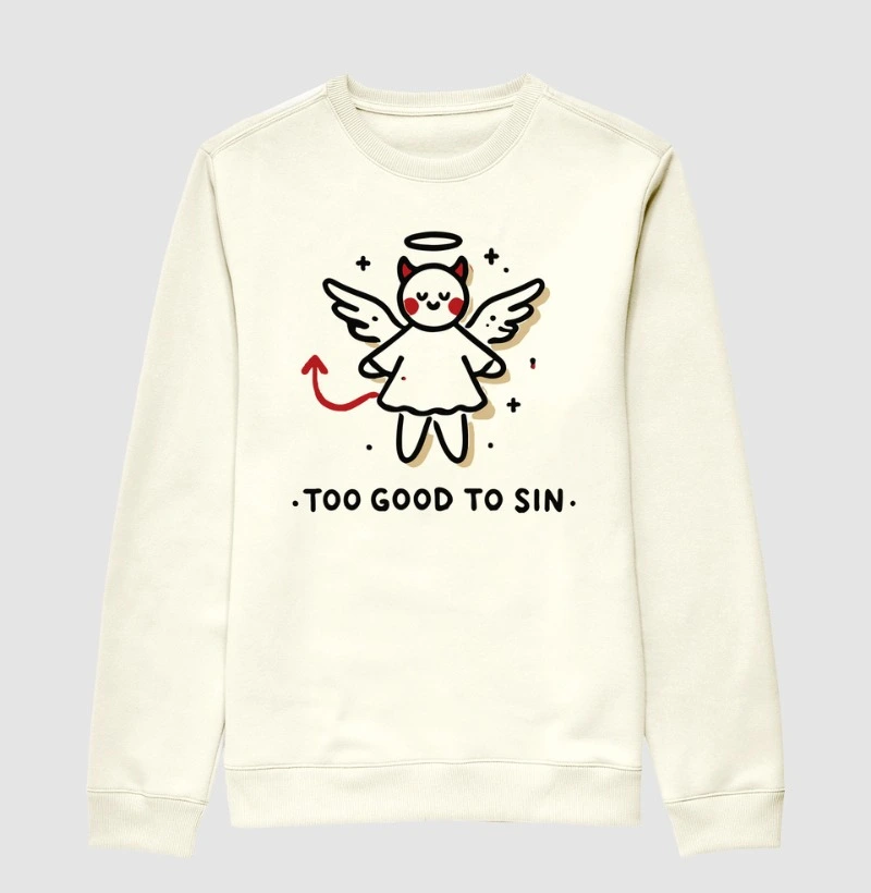 Suéter Moletom - Soberba - Anjo
