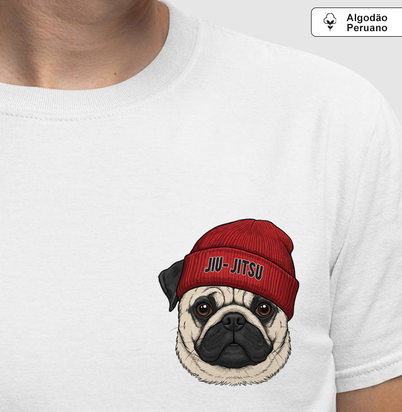 PUG - Jiu-Jitsu Lifestyle - Algodão Peruano