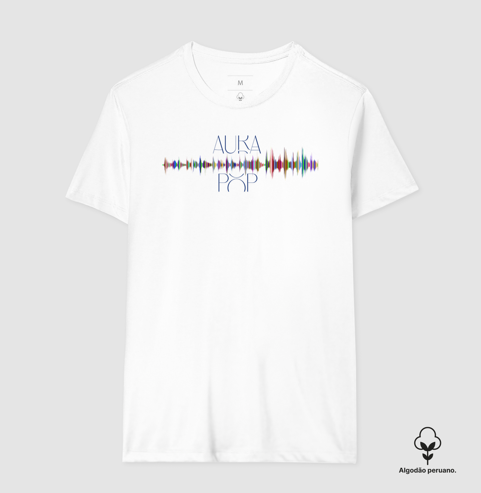 Camiseta Aura Pop Branca