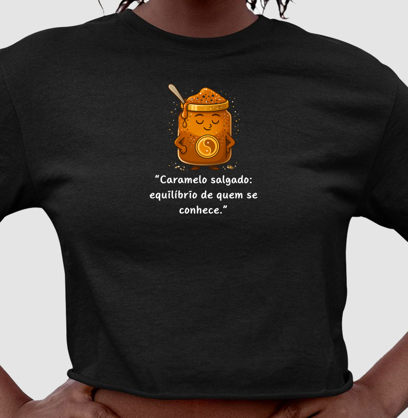 Caramelo salgado: equilíbrio de quem se conhece.