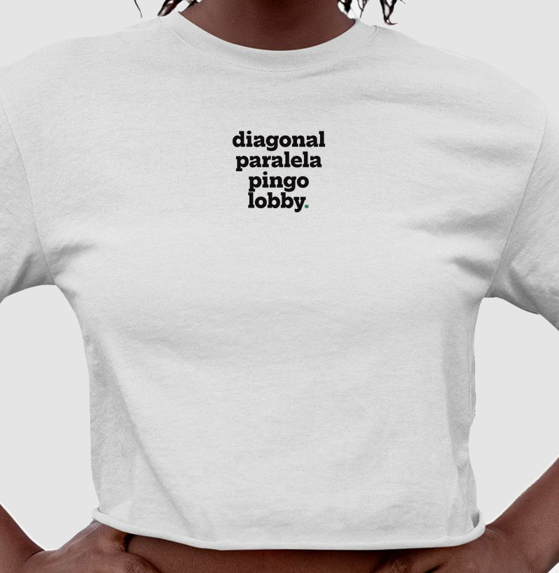 diagonal paralela pingo lobby. minimalista