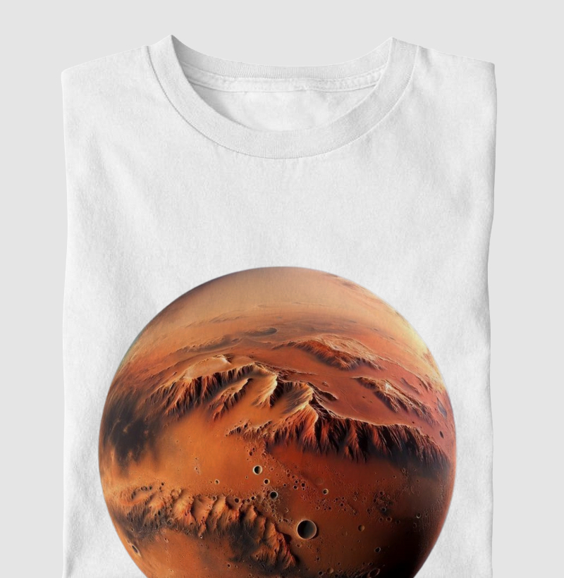 Camiseta Marte - Planeta Marte