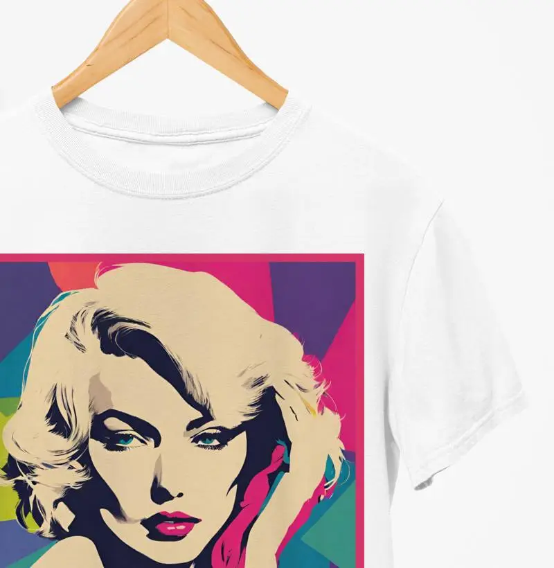 Camiseta Reserva Ink - Mulher Linda Vintage Pop Art