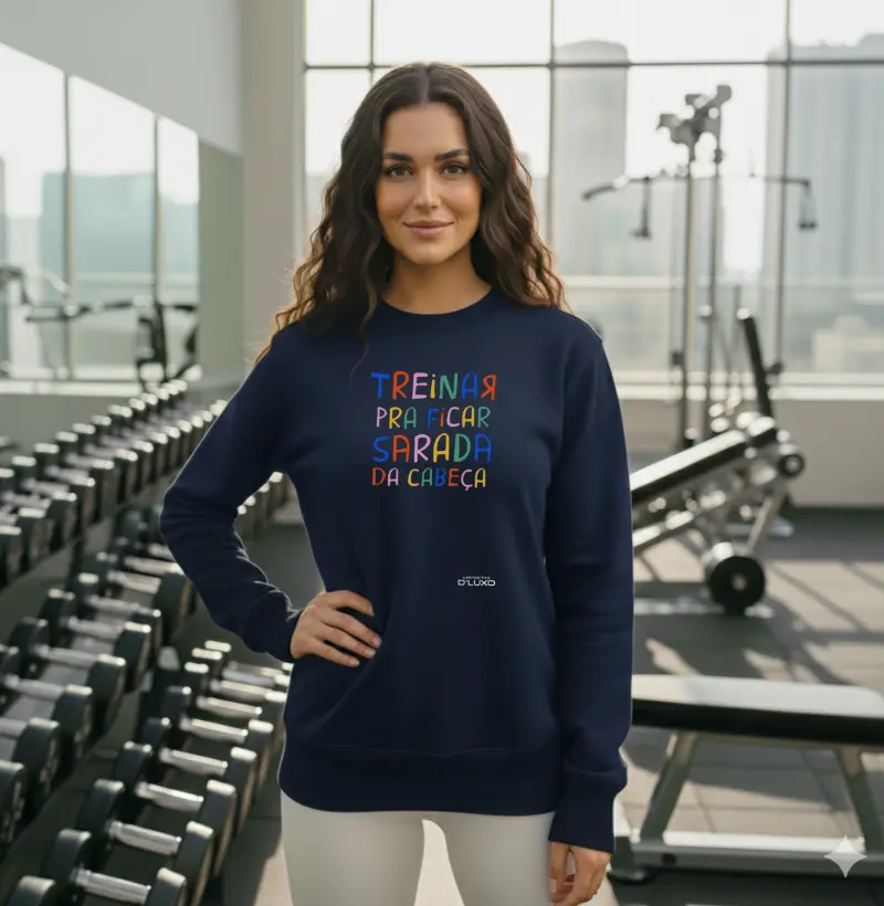 Treinar pra ficar sarada da cabeça