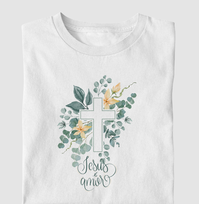 💛 Jesus é Amor – A Cruz que nos Redimiu ✨