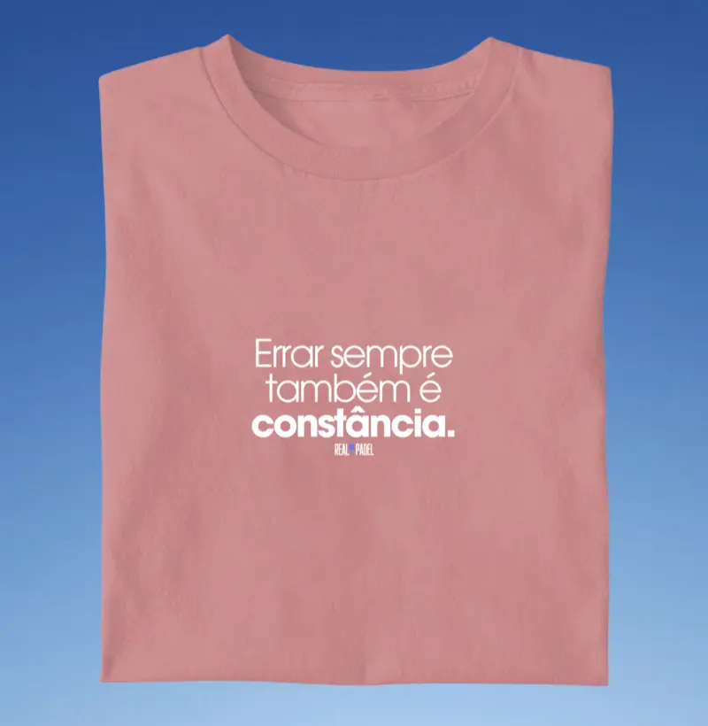 Errar sempre também é constância