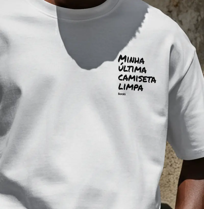 Minha última camiseta limpa