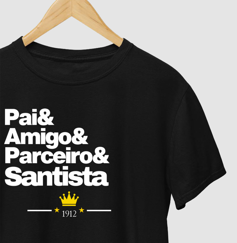 Pai, amigo, parceiro e santista.