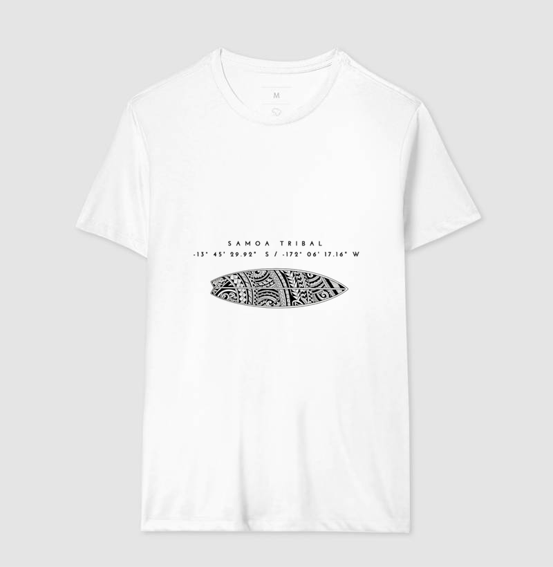 Camiseta Masc samoa tribal.