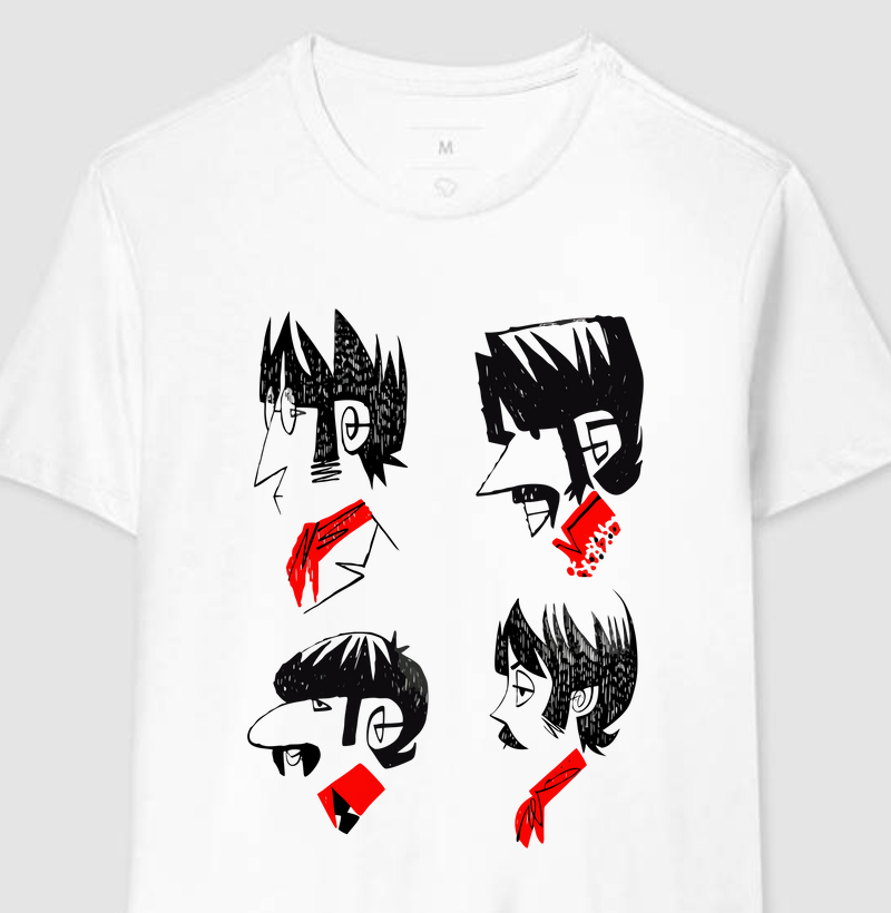 Camiseta Perfil The Four Be