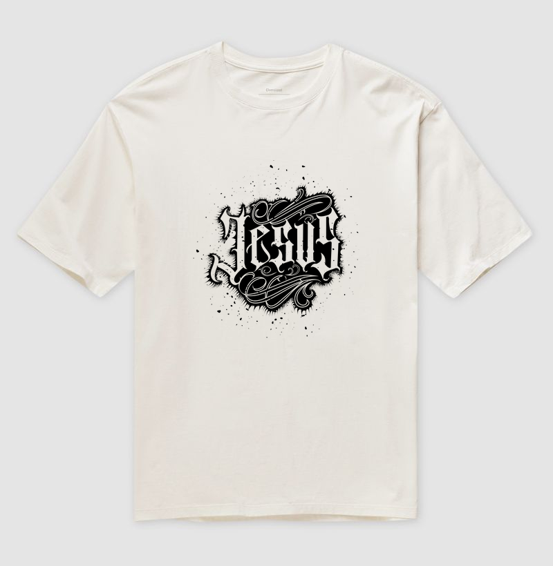 Jesus escudo - oversized