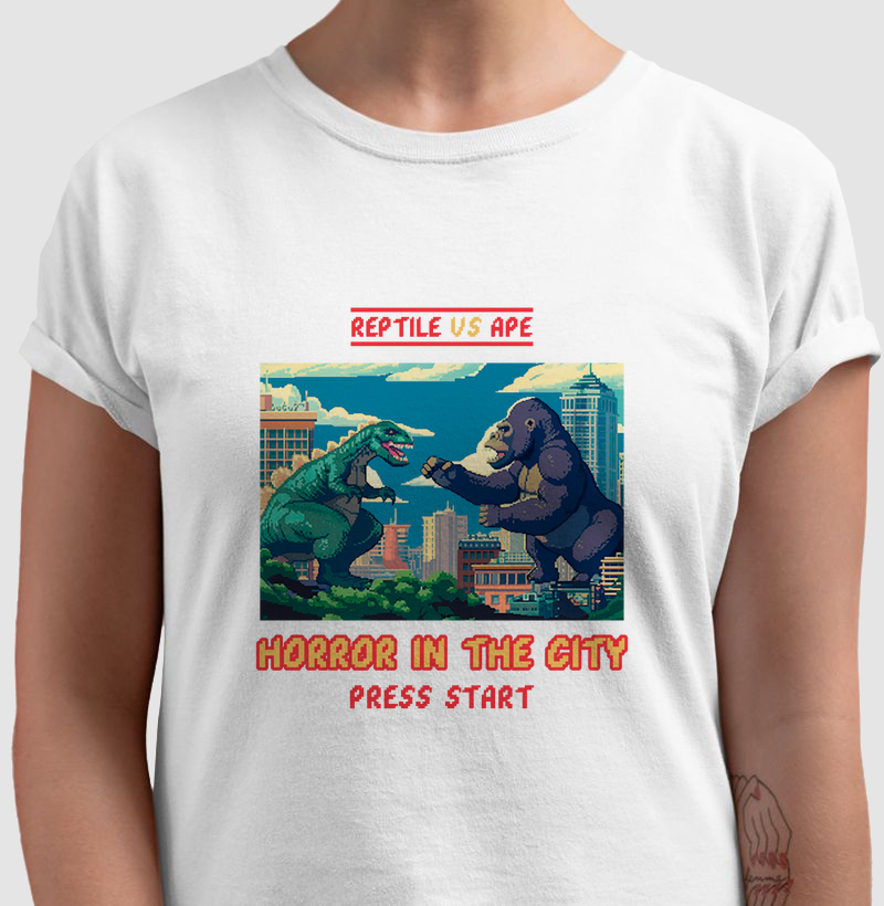 Reptile VS Ape: Horror in the City