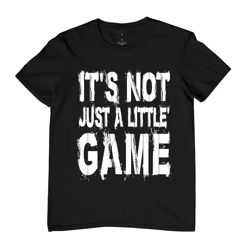 Camiseta Little Game Lettering