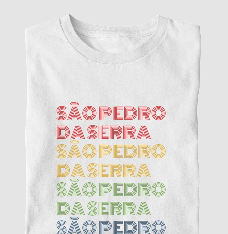 São Pedro da Serra Letreiro Retrô