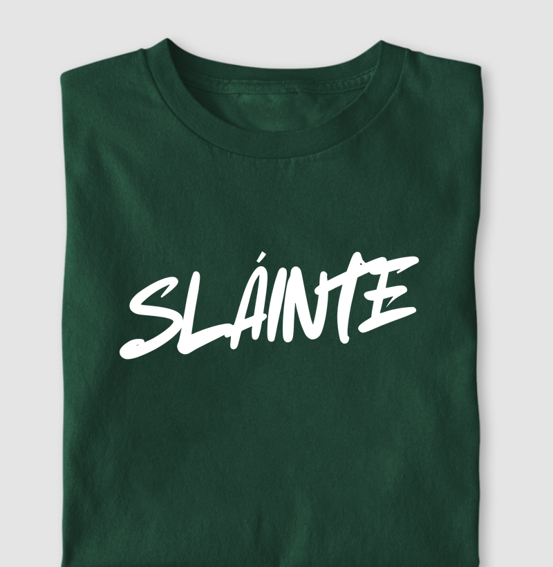 Camiseta Sláinte – Irish Cheers MinimaL