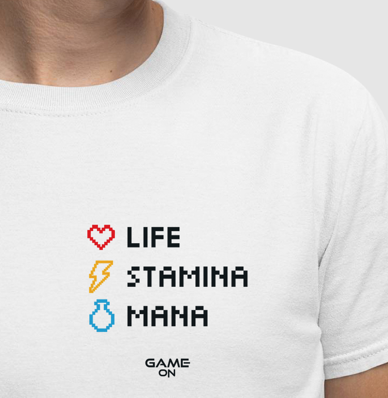 Life, Stamina, Mana