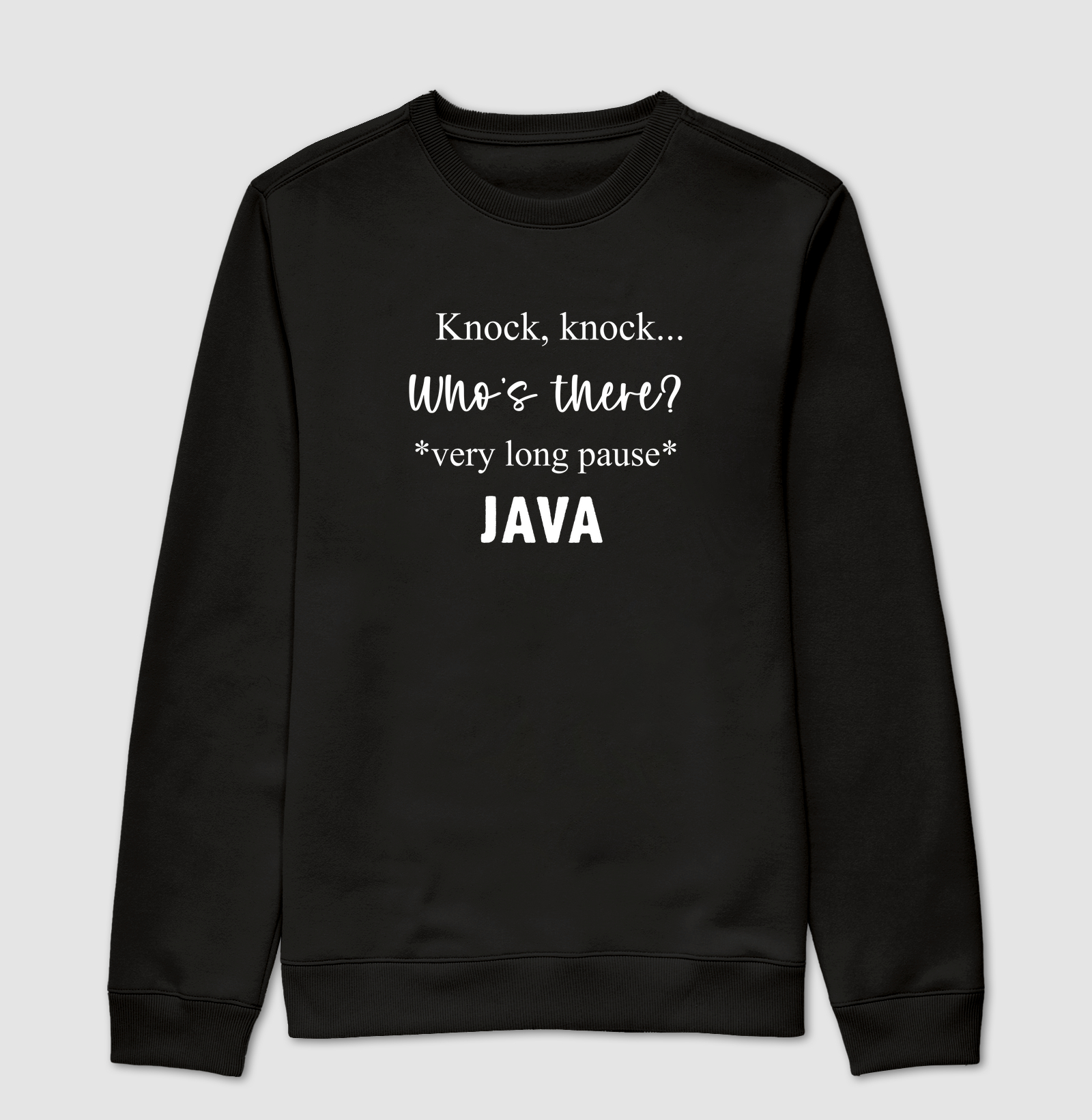 A clássica piada do Java