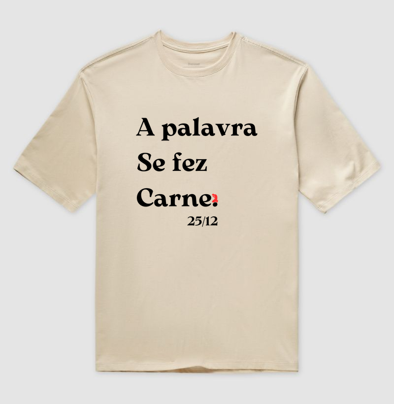 A palavra Se fez Carne. (letra preta)