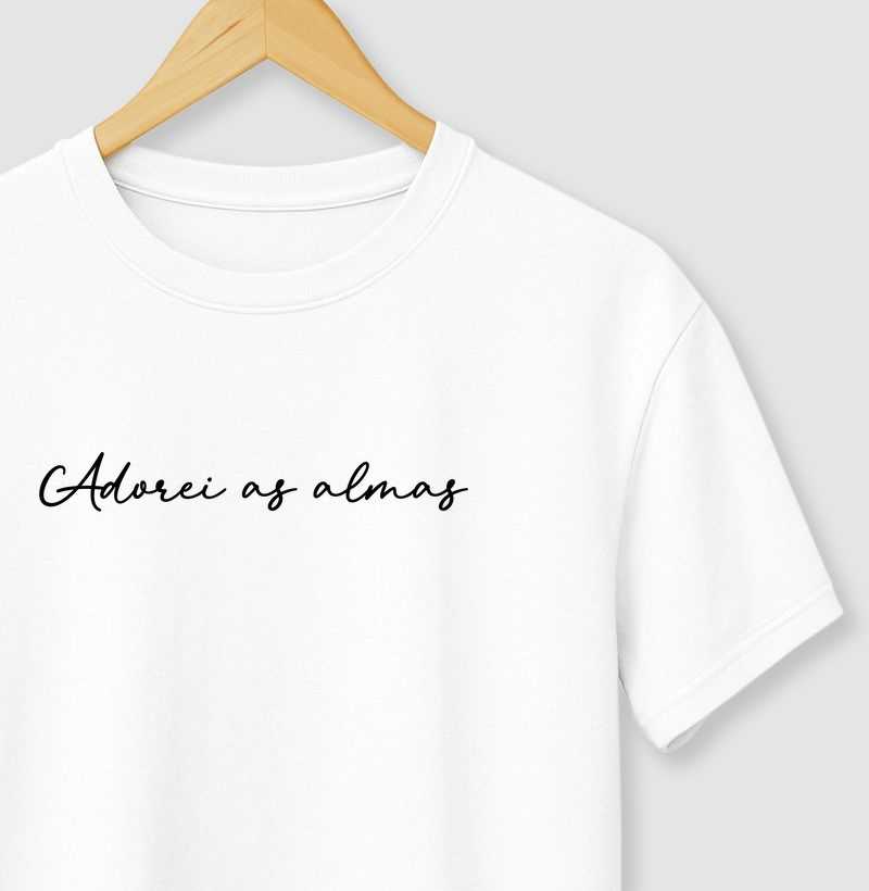 Adorei as Almas - cursiva