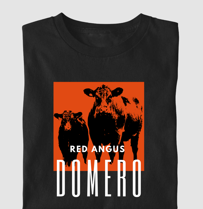 camiseta infantil red angus