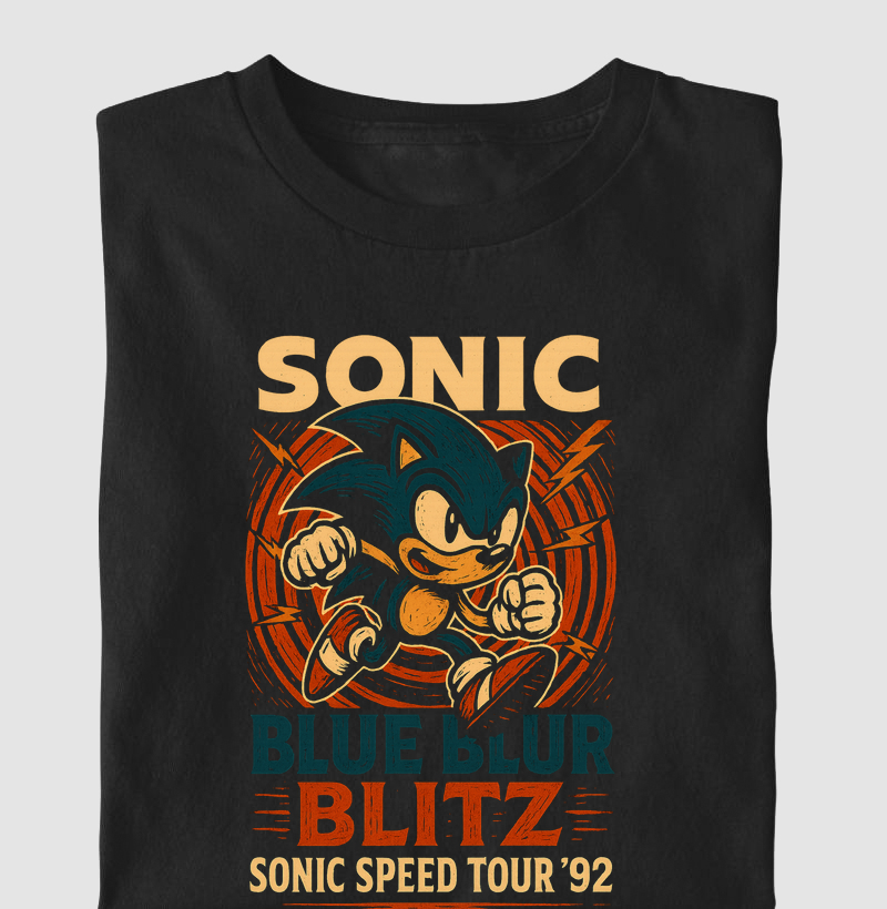 Sonic Blue Blur Rock Collection