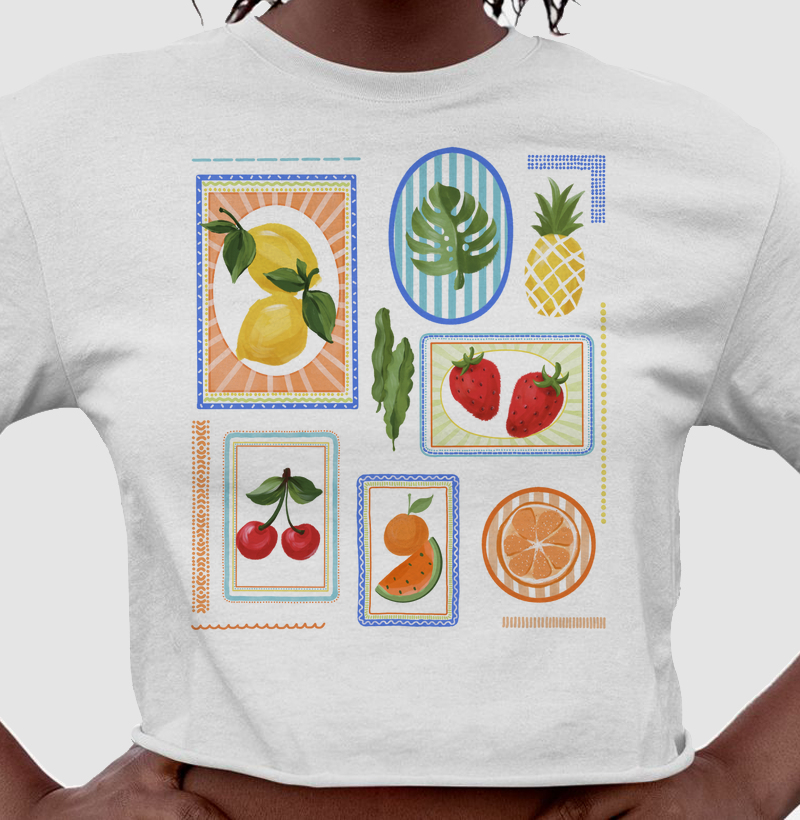 Cropped Summer Fruits I