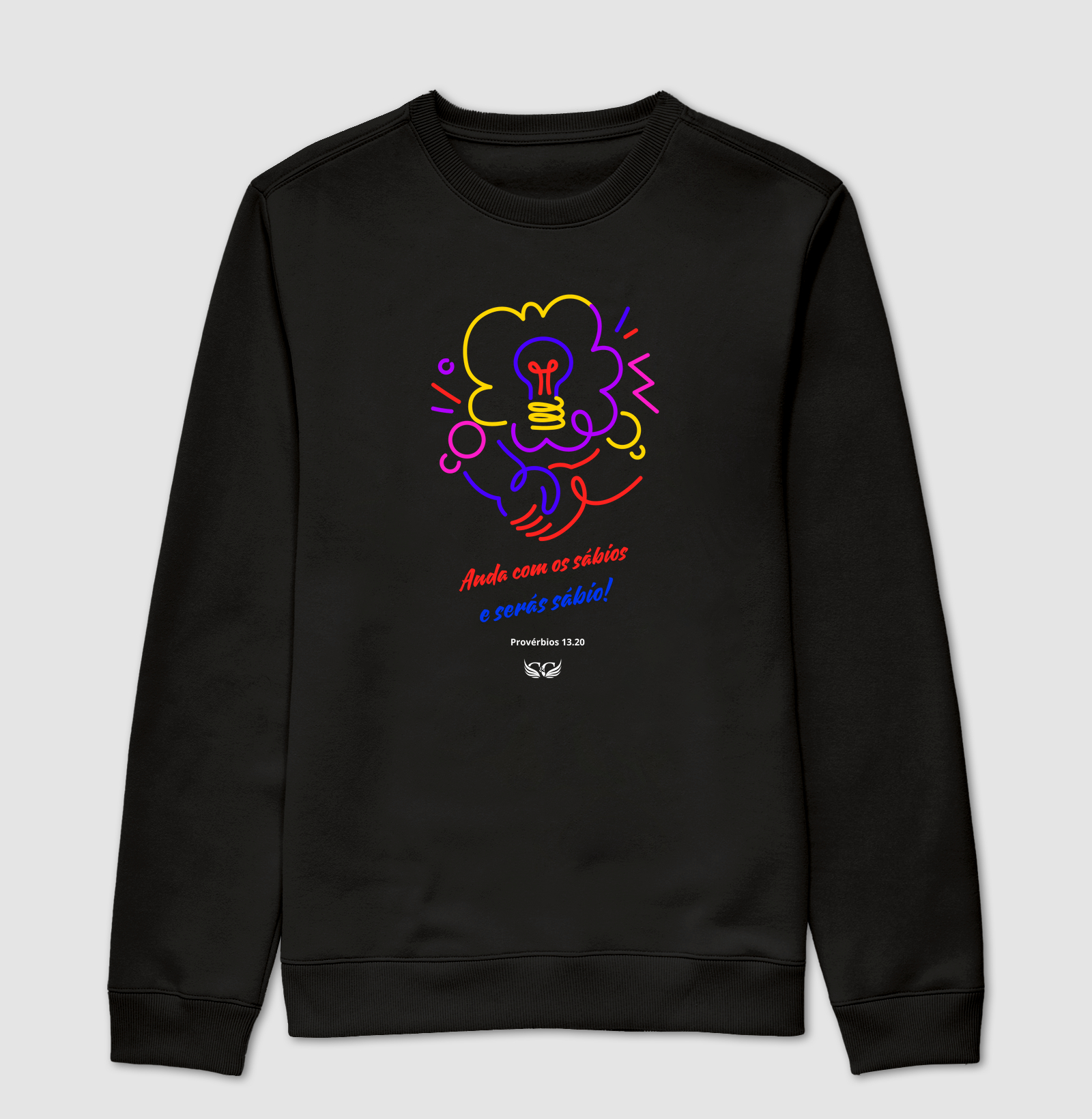 Camiseta Personalizada Anda com os Sábios. Pv 13.20