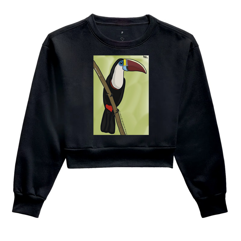 Camiseta Tucano-da-garganta-branca