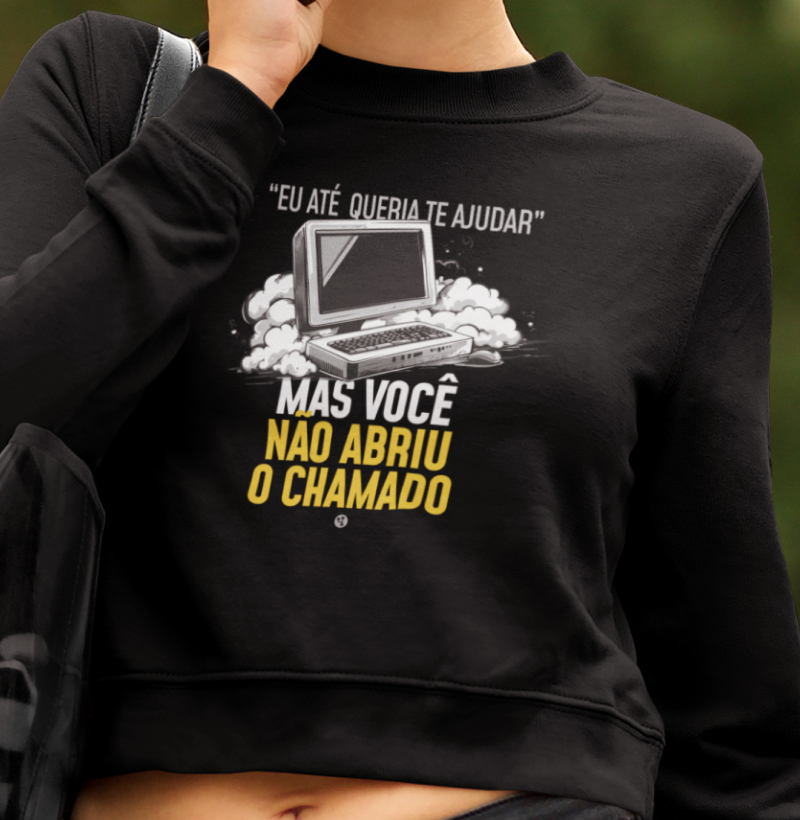 Queria te ajudar, mas não abriu o chamado