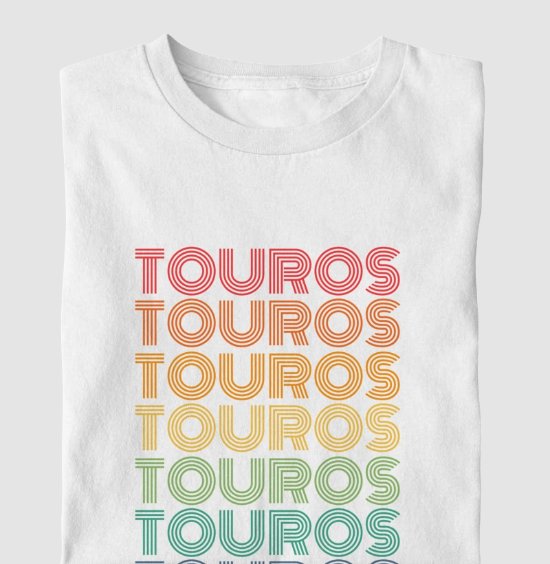 Touros Letreiro Retrô