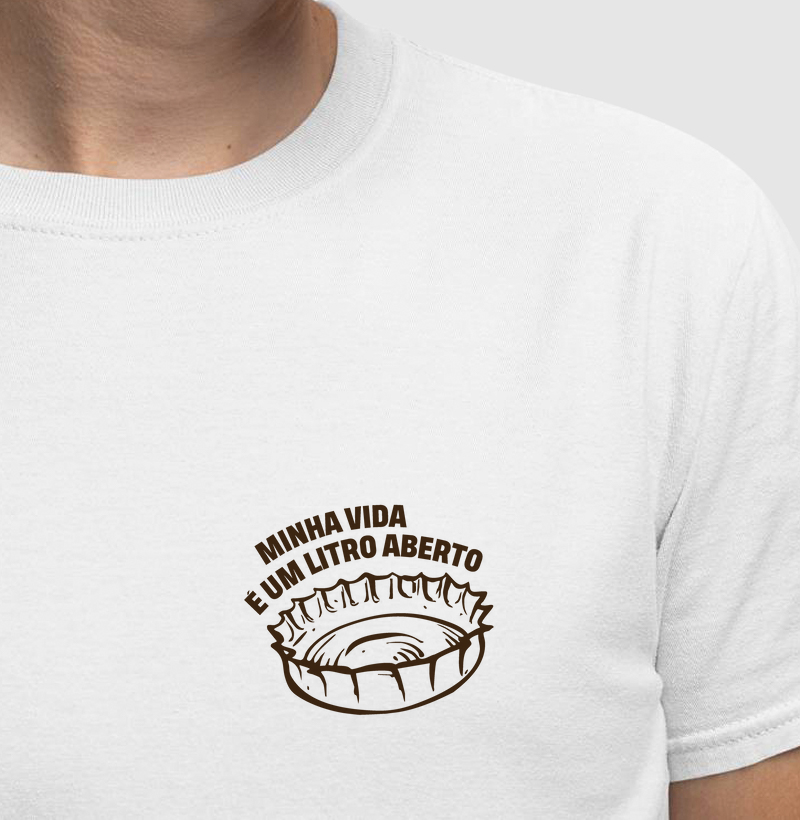 Minha vida é um litro aberto