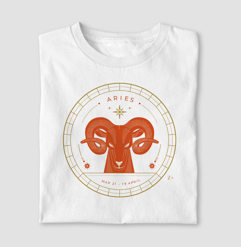 Camiseta Signos ÁRIES - DETAILS 