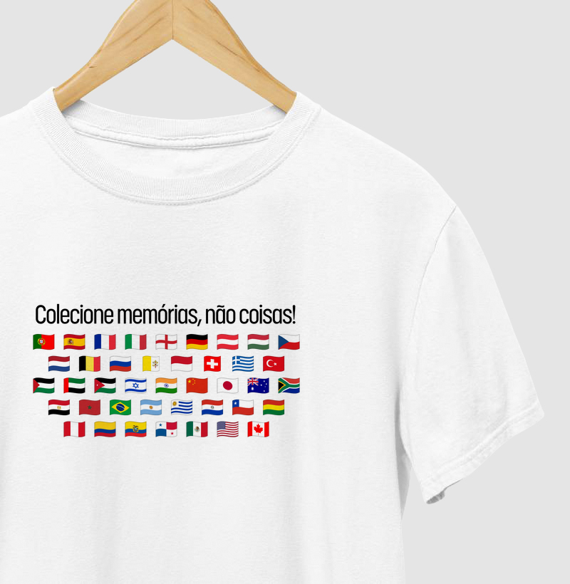 Camiseta Bandeiras Personalizada 20-08