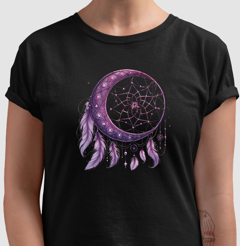 Camisa Filtro dos Sonhos em Formato de Lua