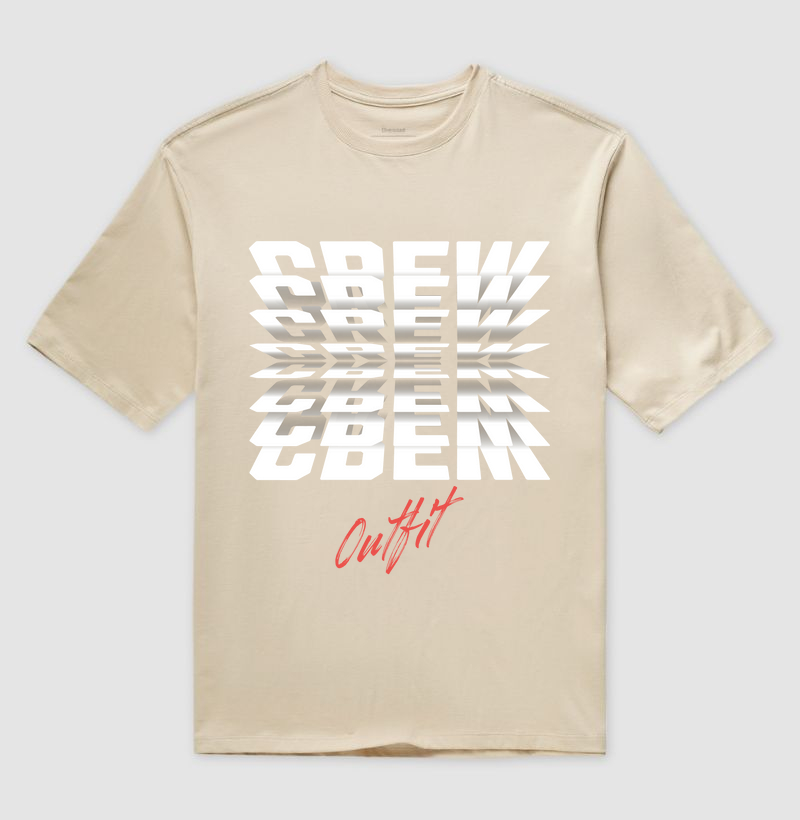 Camiseta Oversized - Crew Flip
