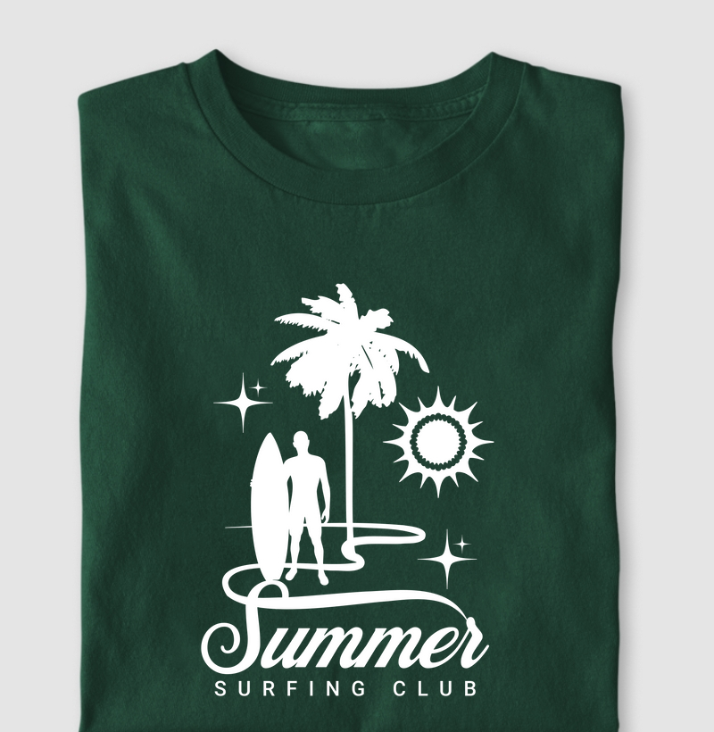 Surfing Club Typography